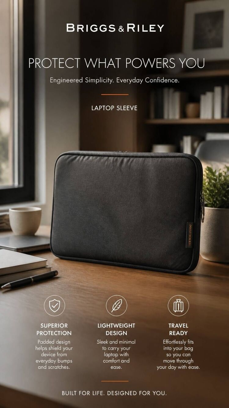 Briggs & Riley laptop sleeve